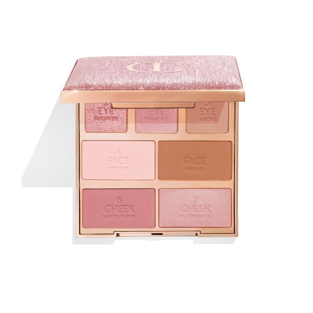Charlotte Tilbury New! Pretty, Glowing Beauty Hollywood Instant Look in a Palette